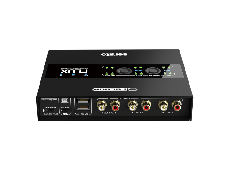 Reloop FLUX 3-channel 6x6 DVS Interface for Serato DJ Pro
