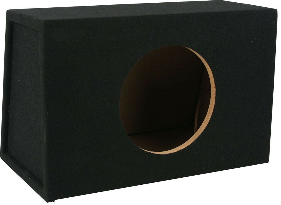 12" Sealed 3/4" MDF Single Hatchback Subwoofer/Sub Enclosure Box 1.2 Cubic Feet