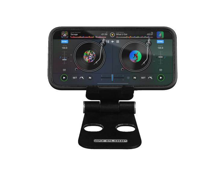 Reloop SMART-DISP-STAND-MK2 Smart Display Stand MK2 Adjustable and Foldable for Smartphones & Tablets