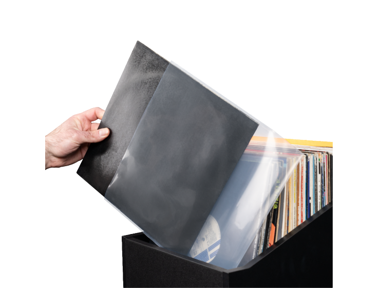 Reloop REC-OUTER-100 Premium Outer Sleeves for 12" Vinyl & Record Covers (100-Pack)
