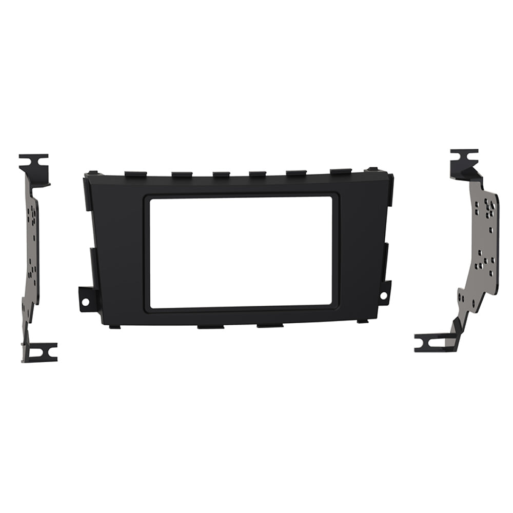 Metra 95-7617B Double DIN Stereo Installation Dash Kit - Compatible Fits for Nissan Altima 2016-2018