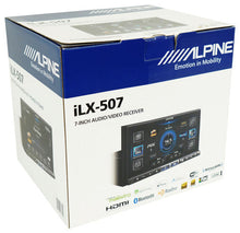 Load image into Gallery viewer, Alpine ILX-507 7&quot; Digital Multimedia Receiver and HCE-RCAM-WRA Backup Camera