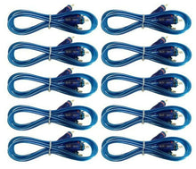 Load image into Gallery viewer, 10 Absolute 20' RCA Stereo Plug Cable 2 Male to 2 Male Car Stereo Marine Home Au