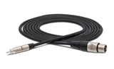 Hosa HXR-003, XLR3F to RCA Unbalanced Interconnect Cable - 3 Feet