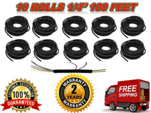 Load image into Gallery viewer, A/T SLT14 1000 FEET 1/4" SPLIT LOOM WIRE TUBING HOSE COVER AUTO HOME MARINE