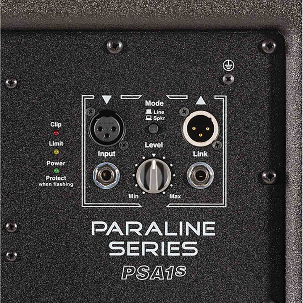 Yorkville Sound PSA1S, Paraline Series 1400W Active Subwoofer with Flying Hardware - 12Inch