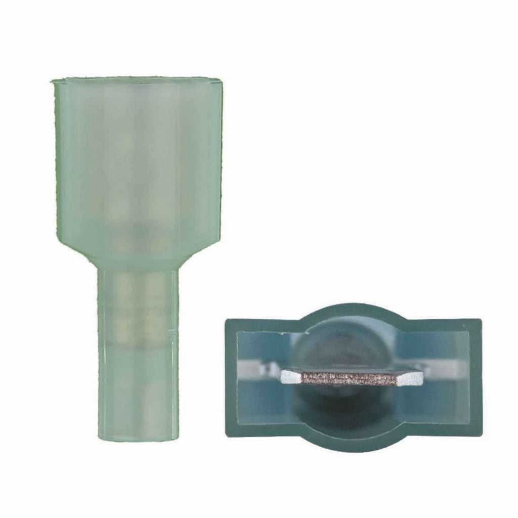 Install Bay 3MBNMD250F 3M™ Blue Nylon Male Quick Disconnect 16-14 Gauge .250