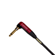 Load image into Gallery viewer, Mogami GOLD INST SILENT R 10 Guitar Instrument Cable Right Angle Silent Plug To Straight Connectors - 10 Feet