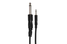 Charger l&#39;image dans la galerie, Hosa CMP-305 Mono Interconnect Cable 3.5 mm TS to 1/4 in TS – 5 Feet