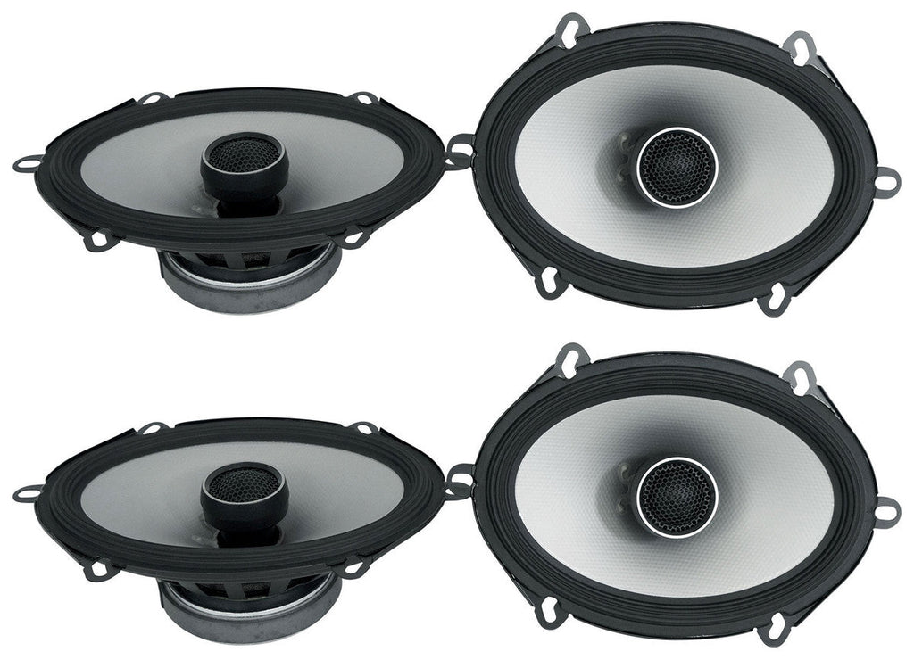 Alpine S2-S68 6x8" Front+Rear Speaker Fit 1997-1998 Ford Expedition + Harness