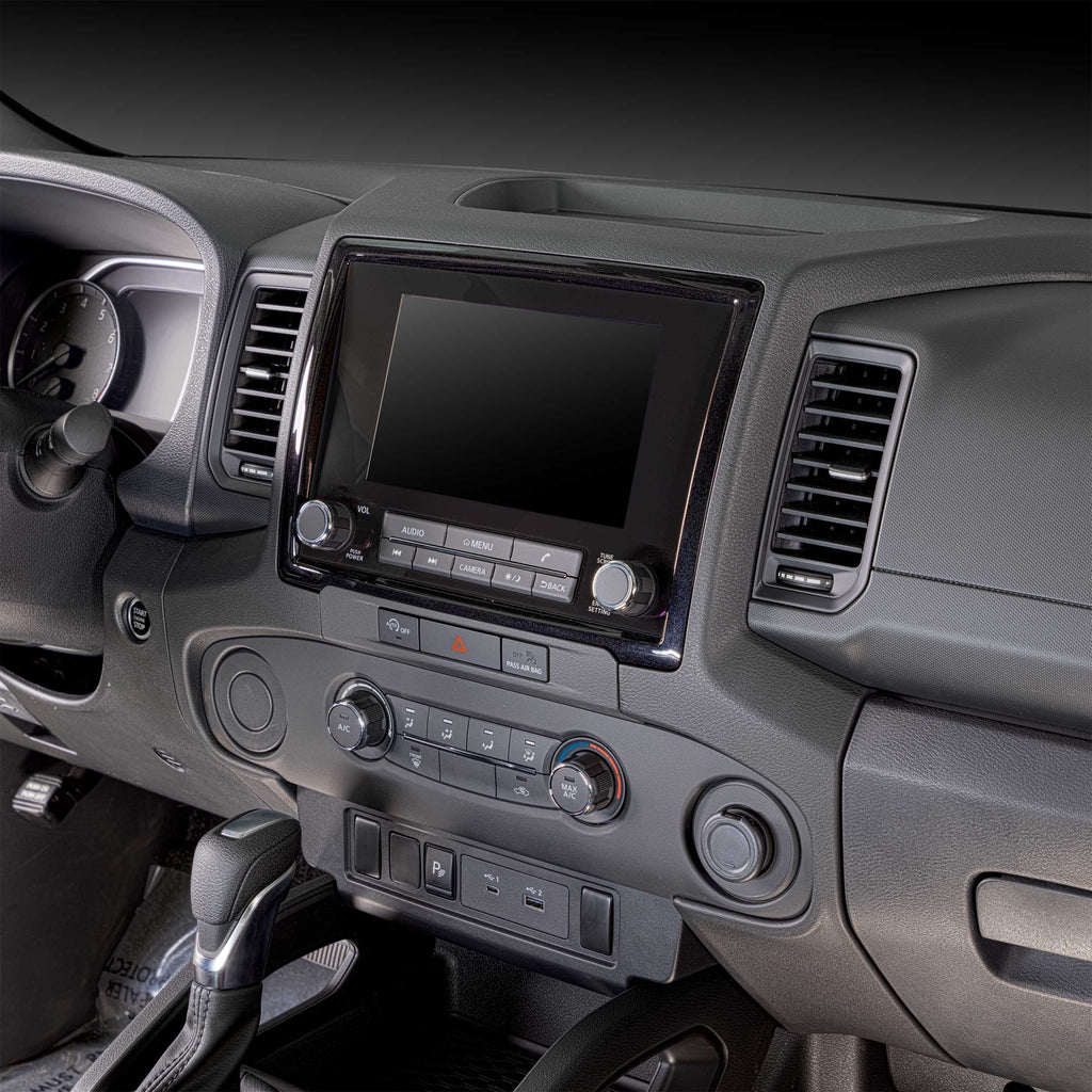 Metra 95-7641B Stereo Installation DDIN Dash Kit - Compatible Fits for Nissan Frontier 2022-Up