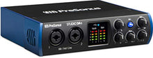 Load image into Gallery viewer, PreSonus Studio 24c 2x2, 192 kHz, USB Audio Interface with Studio One Artist and Ableton Live Lite DAW Recording Software