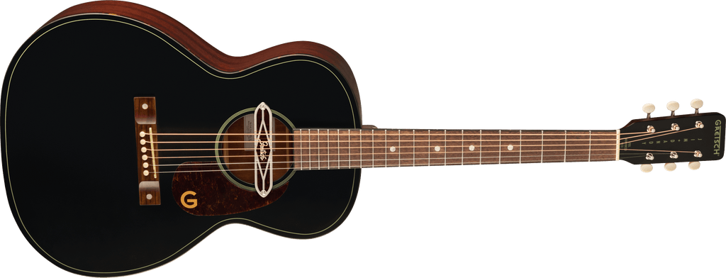 Gretsch Deltoluxe Concert, Walnut Fingerboard, Tortoiseshell Pickguard, Black Top