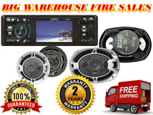 Load image into Gallery viewer, Absolute DMR-360, BLS-6503, BLS-6904 Single Din Car Stereo Bundle&lt;br/&gt;3.5&quot; Car Stereo DVD/CD/MP3/AM/FM Player &amp; 2 Pairs of 6.5&quot; &amp; 6x9 speaker