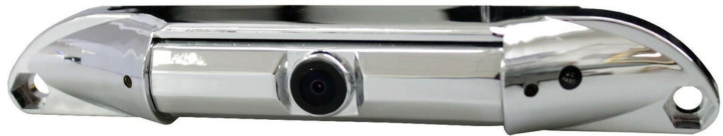 CHROME LICENSE PLATE WIDE ANGLE REAR VIEW  COLOR CAMERA WITH NIGHT VISION