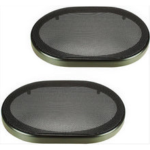 Charger l&#39;image dans la galerie, 2 Universal 6&quot;x9&quot; Speaker COAXIAL Component Protective Grills Covers