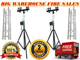 MR DJ Crank-up Portable 12' Lighting Truss Package