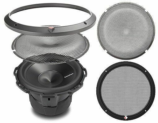 Rockford Fosgate P3D4-10 10" 1000W 4-Ohm Subwoofer + 10" Mesh Grille Insert