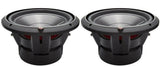 2 Rockford Fosgate P3D2-10 Punch P3 DVC 2 Ohm 10