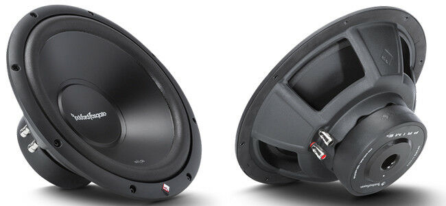 2 Rockford Fosgate R2D2-12 Prime R2 DVC 2 Ohm 12-Inch 250 Watts RMS 500W Peak