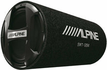 Load image into Gallery viewer, Alpine SWT-12S4 1500W Max Single 12&quot; Bass Reflex Sealed Subwoofer Tube Enclosure