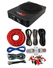 Charger l&#39;image dans la galerie, Cerwin Vega VPAS10 Under Seat Subwoofer Enclosure + Absolute KIT4R 4G AMP Kit