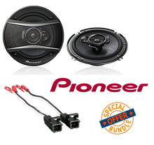 Charger l&#39;image dans la galerie, TS-A1680F 350W Max A-Series 6.5&quot; 4-Way Coaxial Speakers &amp; 72-4568 Speaker Harness for Selected General Motor Vehicles