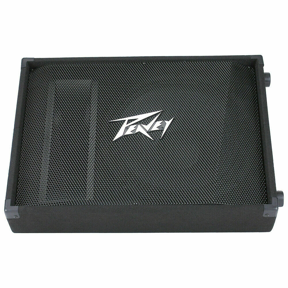 2 Peavey PV15M 15" 2-way 1000-Watt Peak Floor Monitor Speaker w/ Handle