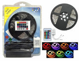 Absolute LED RGB Color Ribbon Kit Power Plug Remote Water Resistant