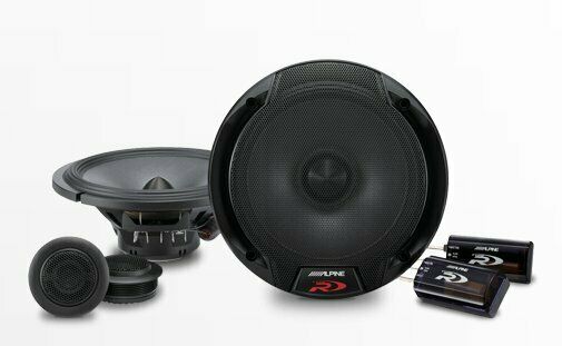 Alpine SPR-60C 6-1/2" Component 2-Way Speaker System (Pair)