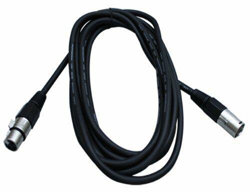 MR DJ CXMXF3 3' XLR Male to XLR Female Microphone Balanced Instrumental Dj XLR Interconnect Cable