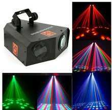 Charger l&#39;image dans la galerie, MR DJ DOUBLESHOOTER 16 Patterns 2 Eyes DMX512 Stage Lighting 102 LED Lights Party DJ Disco Show 4CH