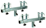 2 MK Audio Universal Chrome T-Adapter Triangle or Square Truss Adapter Bracket Tripod Crank Light Stand Bar