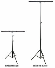 Load image into Gallery viewer, MR DJ LS-100 9 Ft Portable T-bar Tripod Light Lighting Stand
