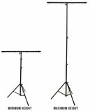 MR DJ LS-100 9 FT Pro DJ Lighting Tripod & T-Bar Portable Light Stand