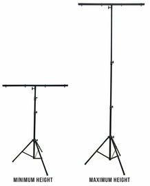 New Adjustable DJ 9 Ft Stage Lighting Tripod T-Bar Light Stand Music Stage