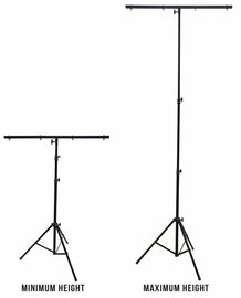 LS-100 9 FT Pro DJ Lighting Tripod & T-Bar Portable Light Stand