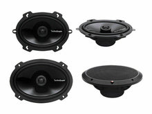 Charger l&#39;image dans la galerie, Rockford Fosgate P1572 5x7&quot; 120W + P1692 6x9&quot; 150W 2 Way Car Speakers