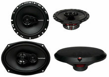 Load image into Gallery viewer, Rockford Fosgate R169X3 6x9 260W 3 Way + R1675X2 6.75&quot; 2Way Car Speakers Coaxial