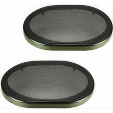Charger l&#39;image dans la galerie, 2 Absolute USA CS68 &lt;BR/&gt;universal 6x8&quot; speaker coaxial component protective grills cover
