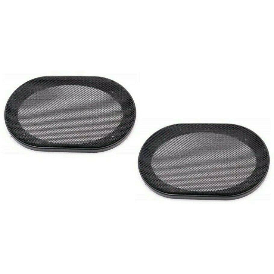 Absolute USA CS4x10 4x10" Car Speaker Coaxial Component Protective Grills Covers Pair