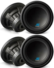 Load image into Gallery viewer, 2 Alpine S-W12D4 Car Subwoofer&lt;br/&gt;1800W Max (600W RMS) 12&quot; Type-S Series Dual 4 Ohm Car Subwoofer