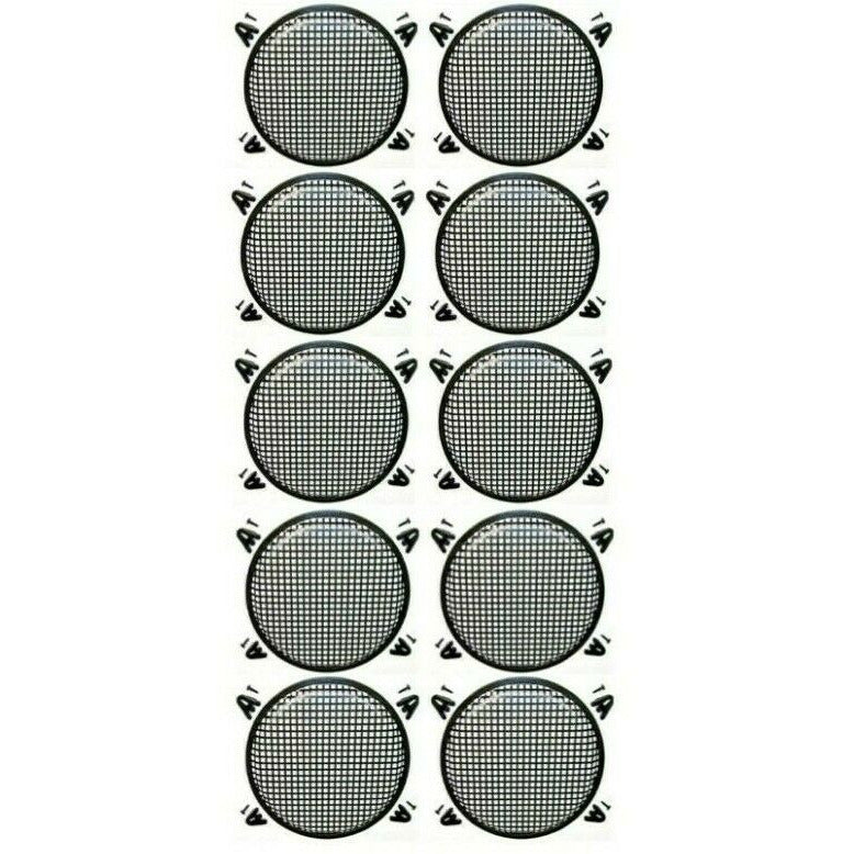 American Terminal 10pcs 12" Subwoofer Metal Mesh Cover Waffle Speaker Grill Protect Guard DJ Car