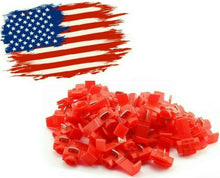 Load image into Gallery viewer, Absolute 50pcs Lock Quick Splice Wire Terminals Snap Lock Red 18-22 AWG