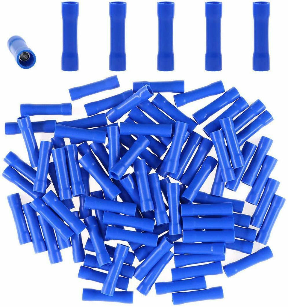 500PCS 16-14 Gauge AWG Blue Insulated Crimp Terminals Crimping Connectors