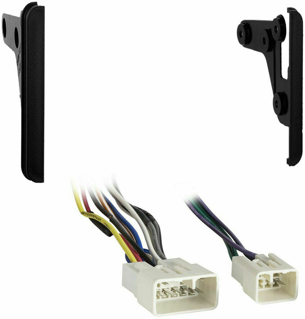 2007-2011 TOYOTA YARIS DASH INSTALL KIT for CAR STEREO, with WIRE HARNESS