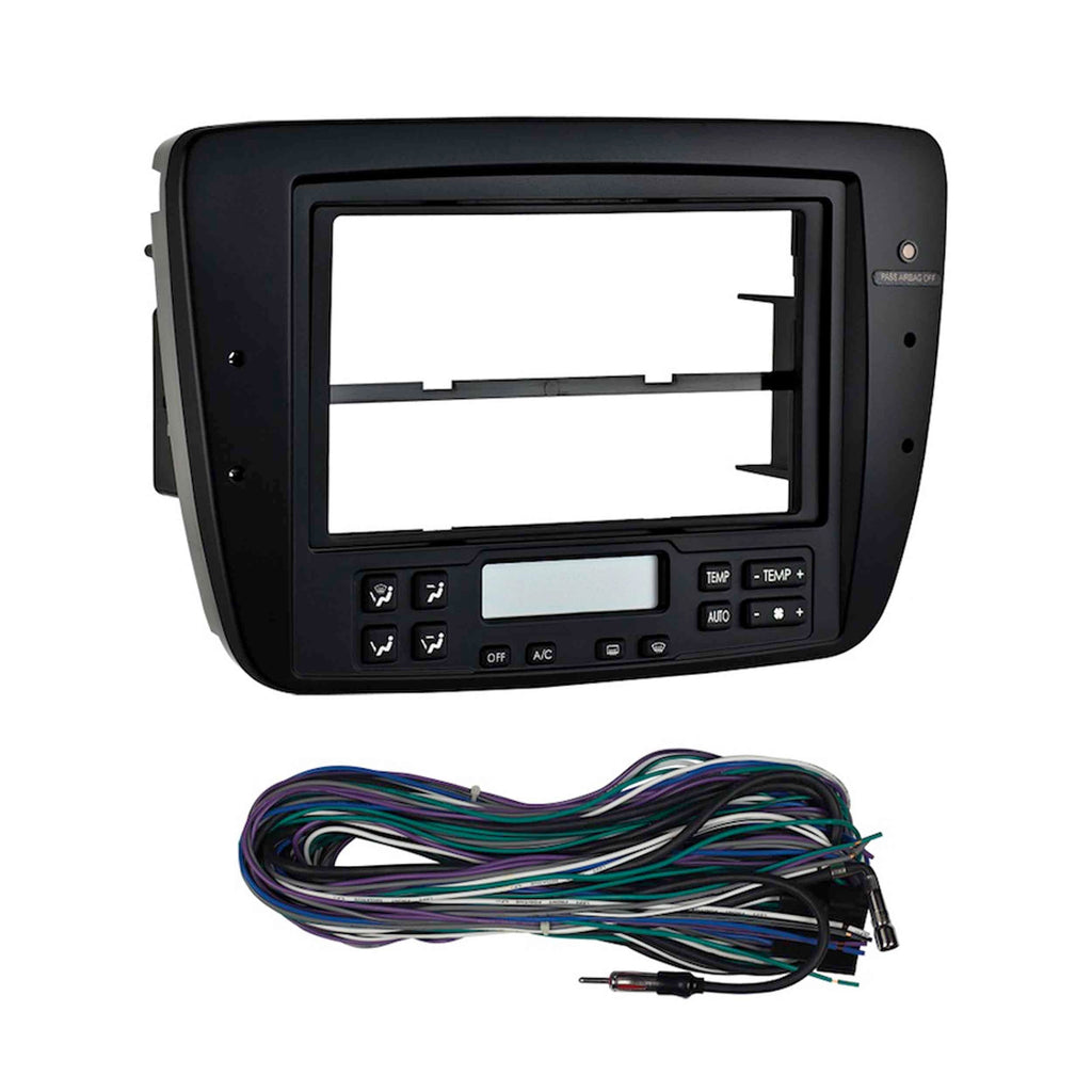 Metra 99-5719 Black Radio Install Kit - Compatible Fits for Ford Taurus / Mercury Sable (with auto climate) 2004-2007