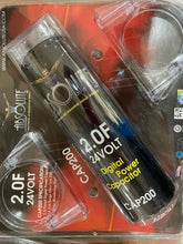 Charger l'image dans la galerie, Absolute CAP200B 2 Farad Digital Power Capacitor 3000-Watt Red LED Voltage Display