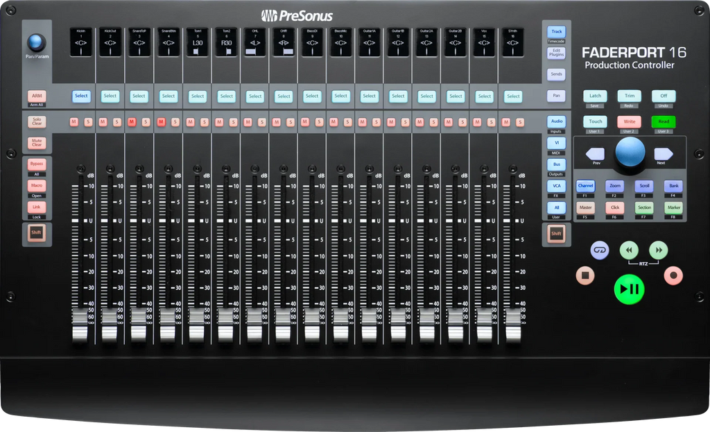 PreSonus 2777100201 FaderPort 16 16-channel Production Controller
