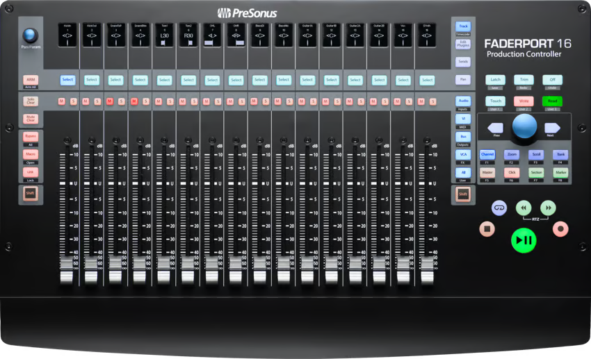 PreSonus 2777100201 FaderPort 16 16-channel Production Controller